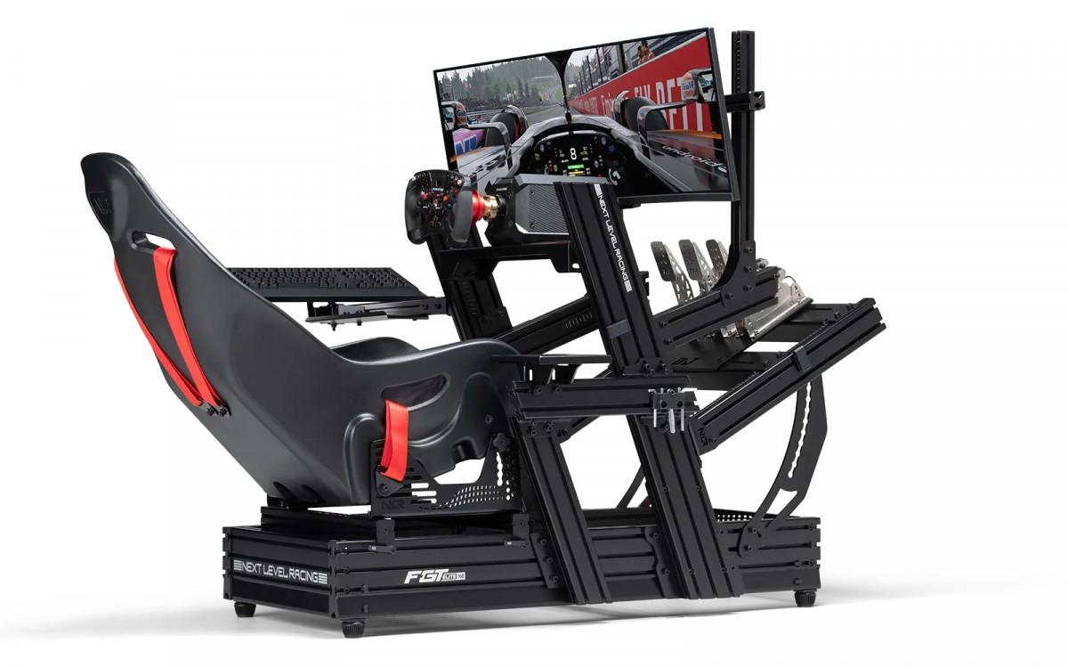 „Next Level Racing F-GT ELITE 160“ ratų plokščių leidimas