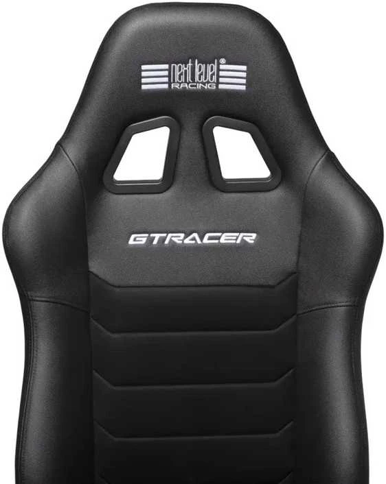 Next Level Racing Naujo lygio lenktynės | GTRacer 2.0 | Lenktynių simuliatoriaus kabina | Juodas
