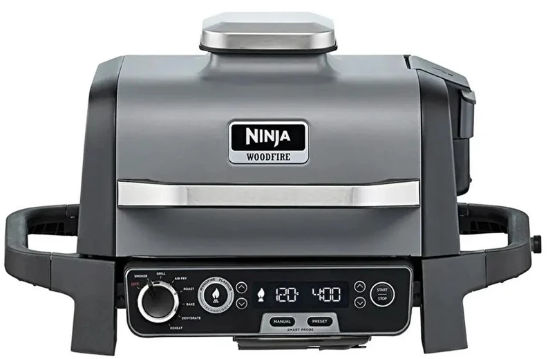 Ninja Kitchen Woodfire™ Lauko grilis/kepsninė