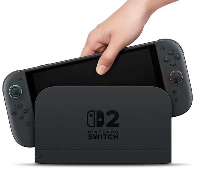 Konsolė nintendo switch 2 juodas