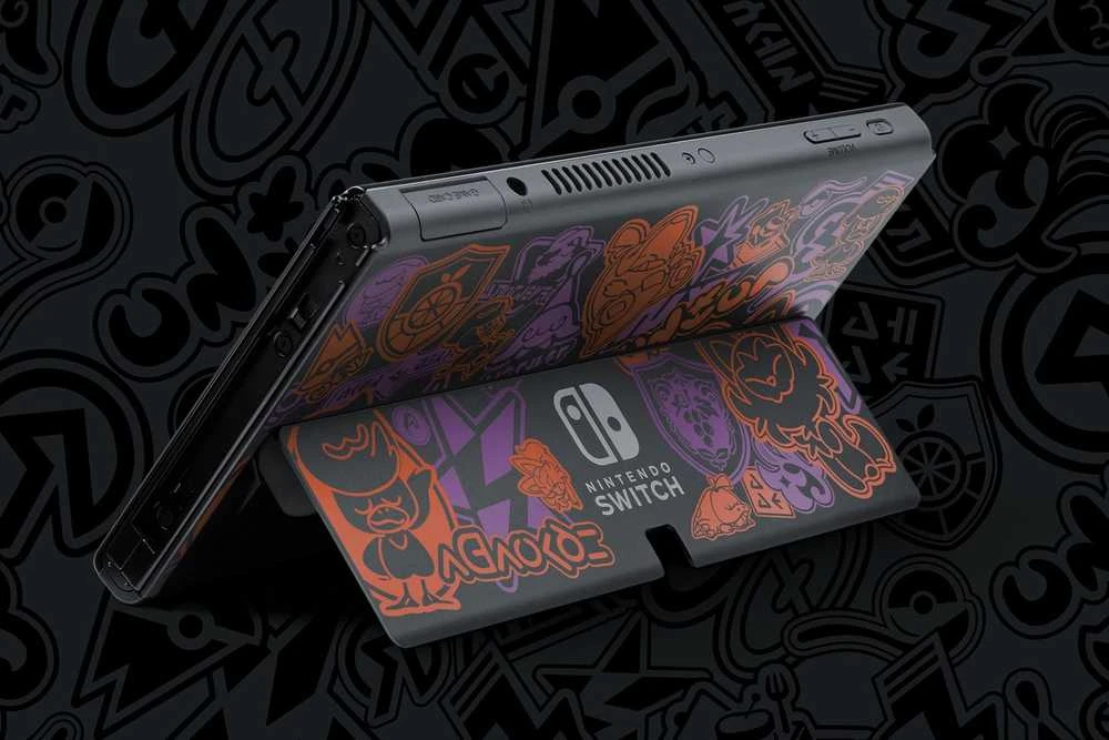 Nešiojama žaidimų konsolė „Nintendo Switch Oled Pokémon Scarlet & Violet Edition“, 17,8 cm (7 colio), 64 GB, jutiklinis ekranas, „Wi-Fi“, daugiaspalvė