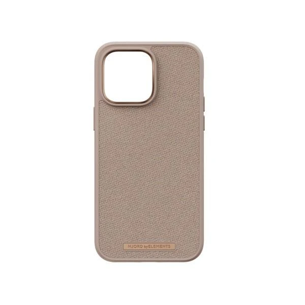 Njord „Just” dėklas skirtas iPhone 14 Pro max, rožinės spalvos Sand
