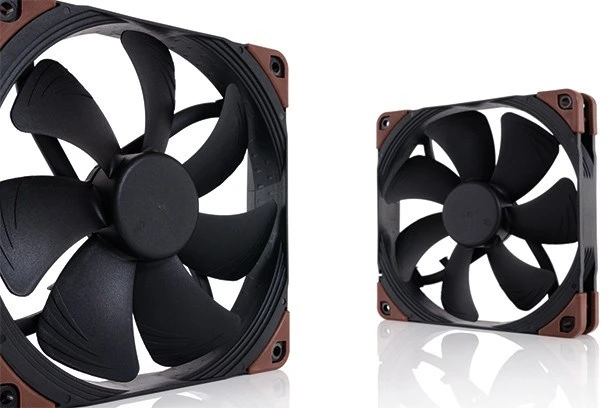 Noctua NF-A14 industrialPPC-2000 Kompiuterio dėklas Fan 14 cm Juodas, Brown