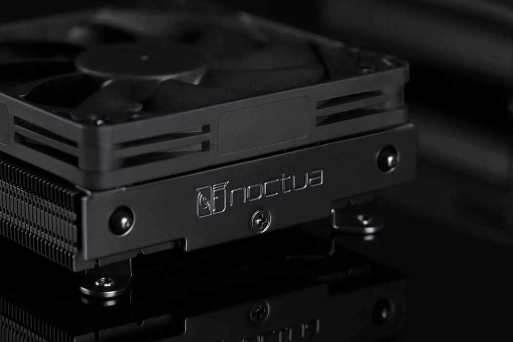 Procesoriaus Aušintuvas - Noctua NH-L9i Chromax, Juodas