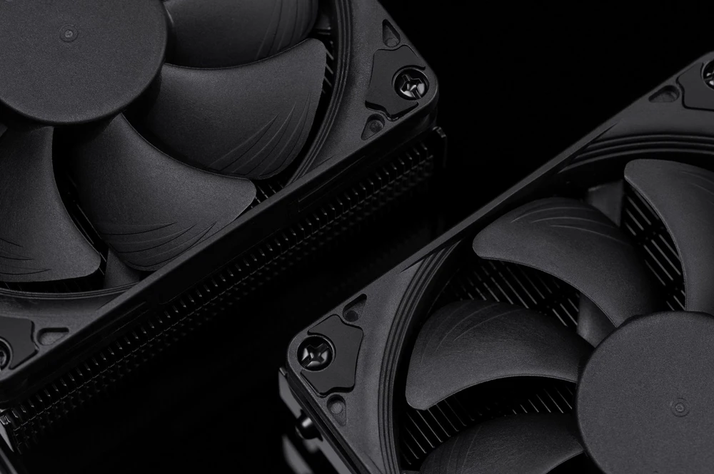 Procesoriaus Aušintuvas - Noctua NH-L9i Chromax, Juodas