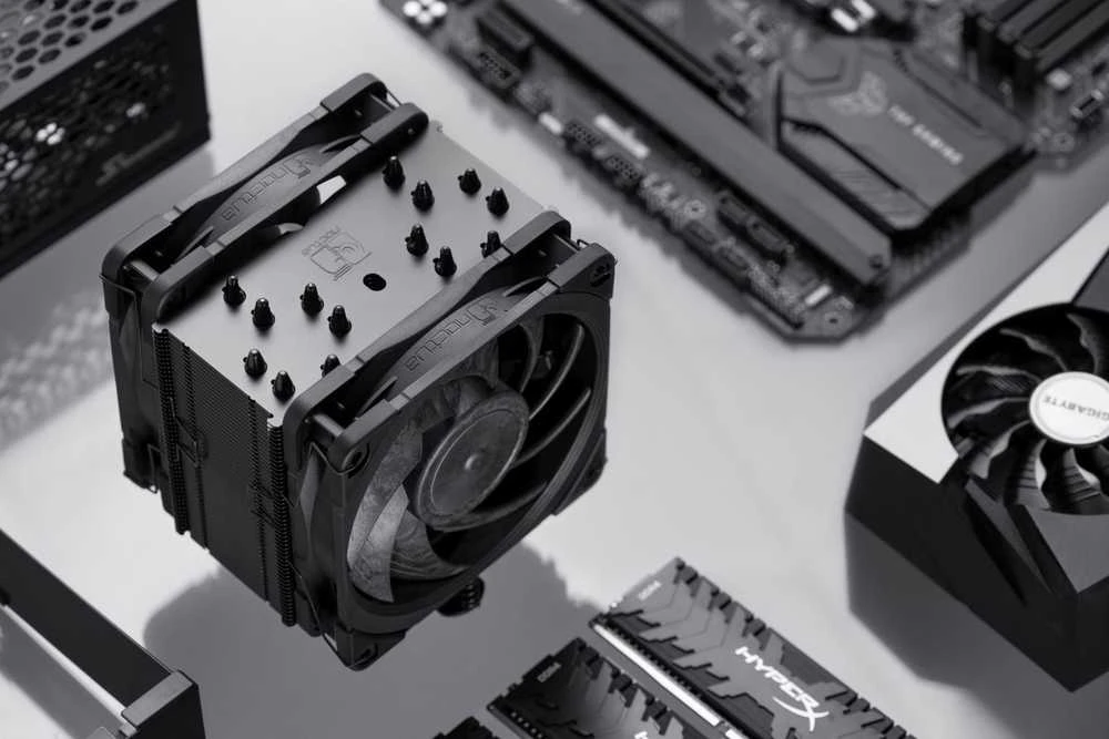 Noctua U12A chromax.juodas procesoriaus aušintuvas – 120mm