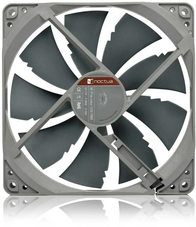 „Noctua Redux“ 140 mm PWM ventiliatorius, 350–1200 aps./min.