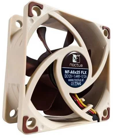„Noctua“ ventiliatorius 60 mm 1600–3000 aps./min (8,2 DBA)