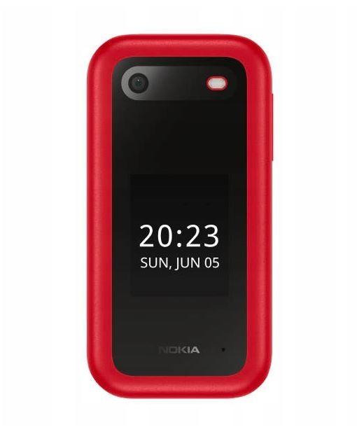 Mobilusis telefonas Nokia Rinkinys 2660 Flip 4G Dual Sim Raudona + Įkroviklis biurkowa