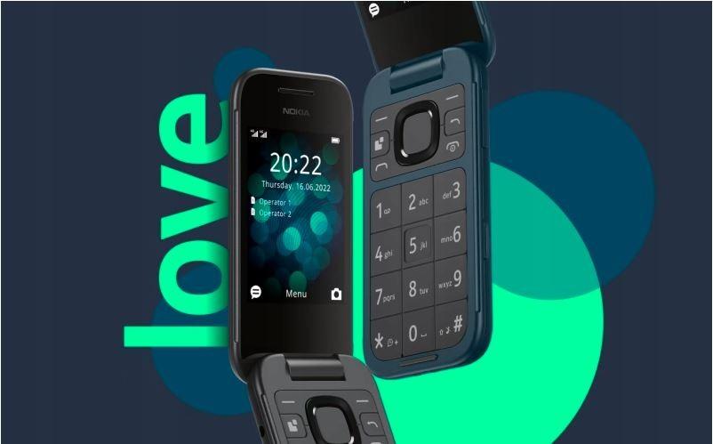 Mobilusis telefonas Nokia Rinkinys 2660 Flip 4G Dual Sim Raudona + Įkroviklis biurkowa