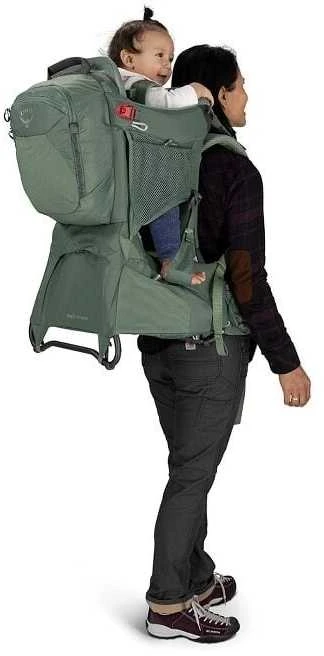 Osprey Poco™ Premium vaikiškas nešioklė turistinei nešioklei Juodas