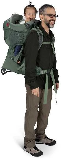Osprey Poco™ Premium vaikiškas nešioklė turistinei nešioklei Juodas