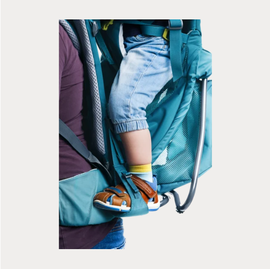 Deuter Kid Comfort Active SL Kuprinė kūdikiui Poliamido, džinsinio audinio