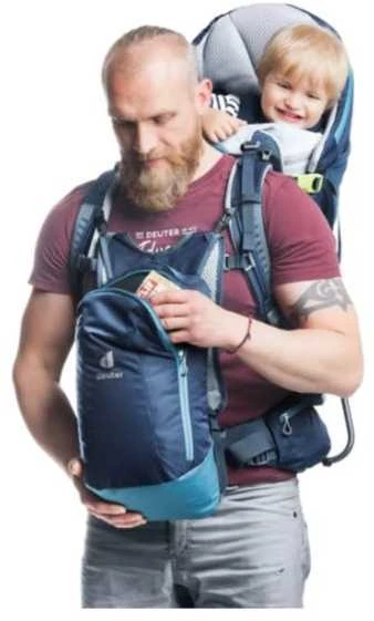 Nosidło turystyczne dziecięce deuter kid comfort pro, midnight
