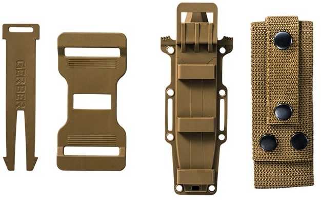 Nóż survivalowy gerber strongarm fe coyote