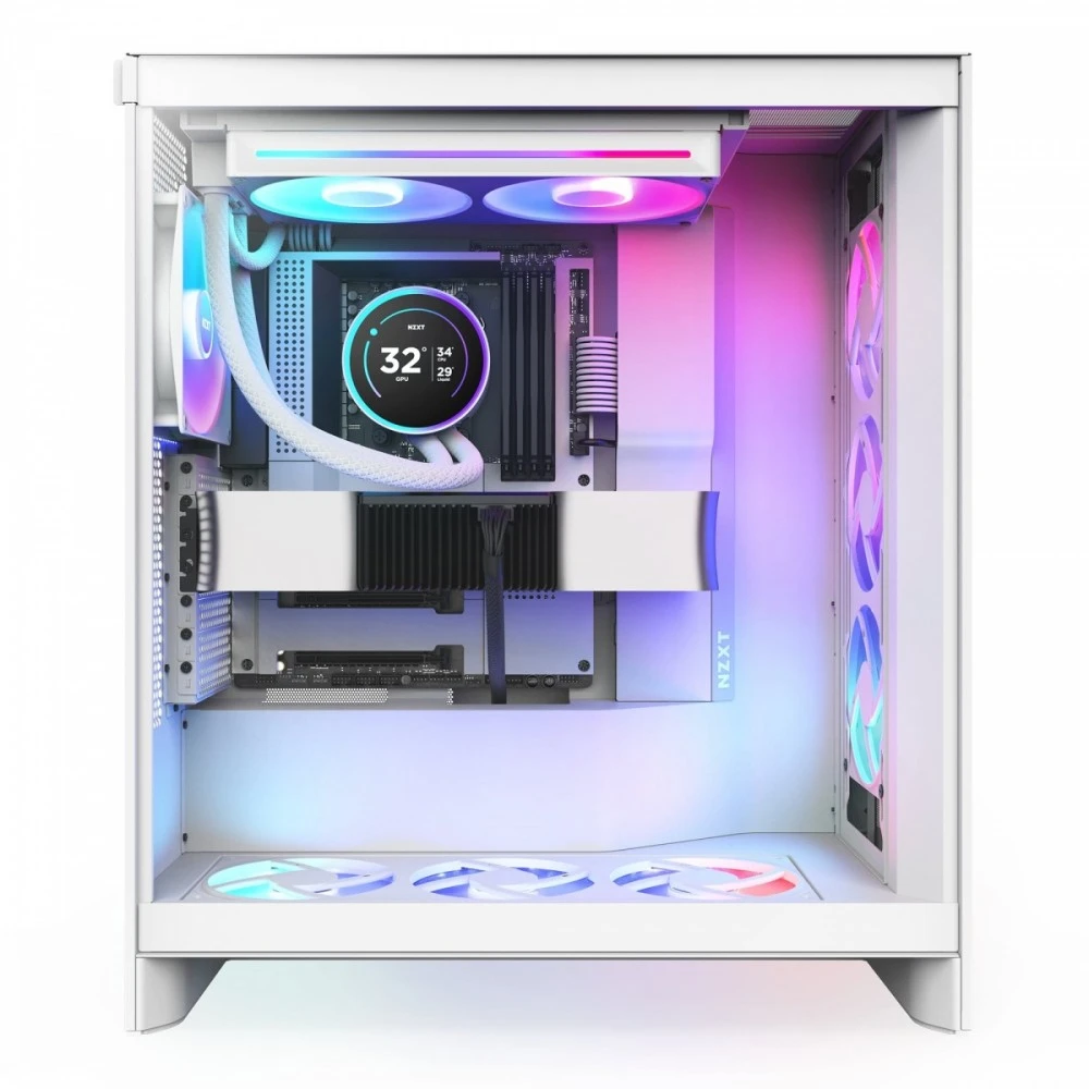 NZXT Kraken Elite 280 RGB V2 LCD balta