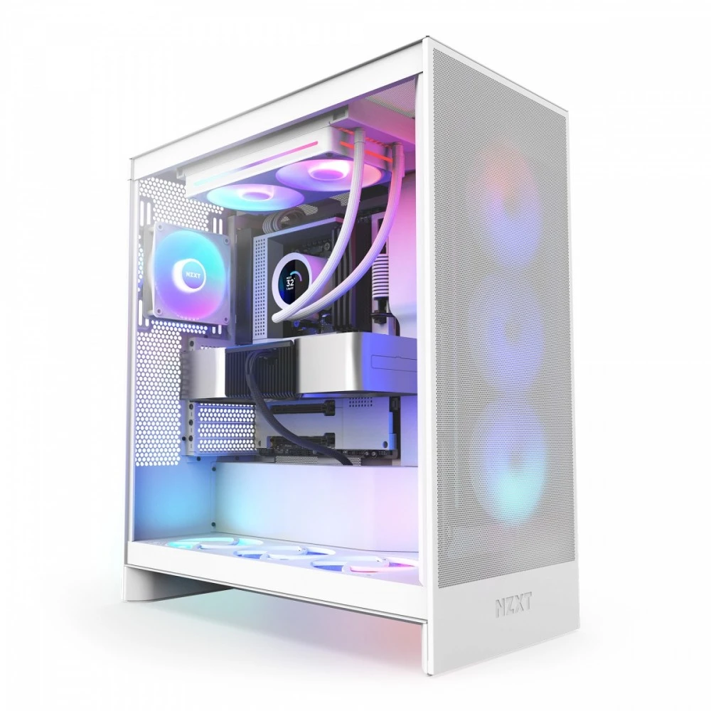 NZXT Kraken Plus 240 RGB LCD balta