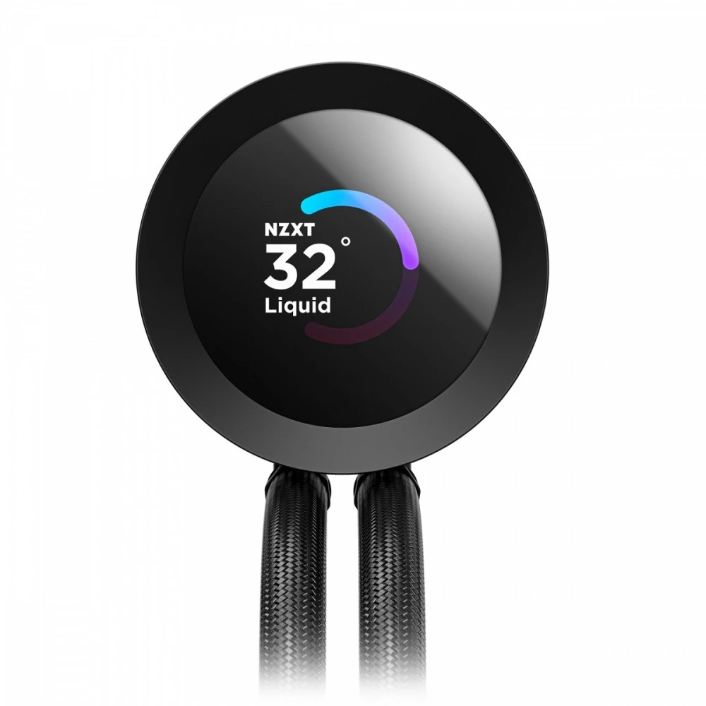 NZXT Kraken Plus 360 RGB AiO Vanduo Cooling – 360mm, juodas