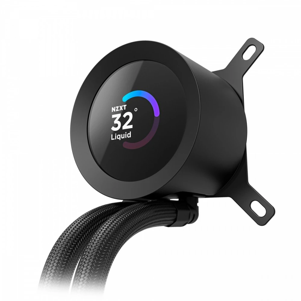 NZXT Kraken Plus 360 RGB AiO Vanduo Cooling – 360mm, juodas