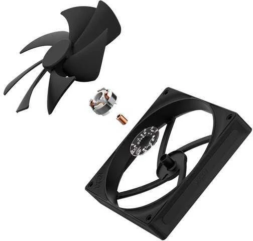 NZXT F120P V2 120mm juoda PWM