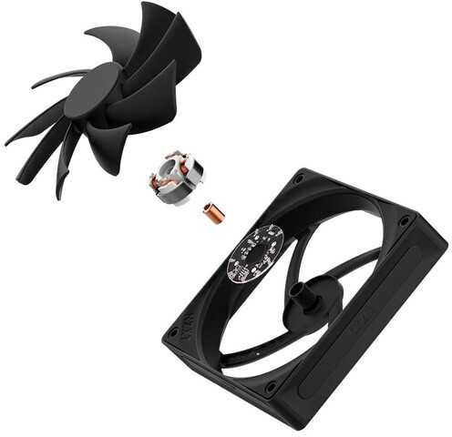 NZXT F120Q V2 120mm juoda PWM