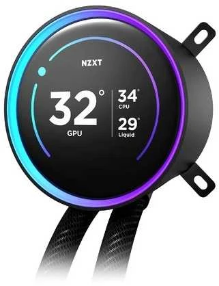 NZXT Kraken Elite 280 RGB V2 LCD juoda