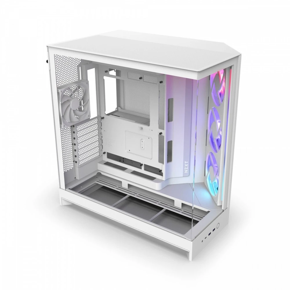 NZXT H9 Flow RGB (2025) balta