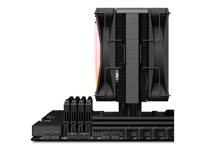 NZXT CPU aušinimas T120 RGB juodas