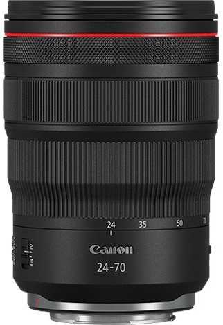 Canon RF 24-70mm F2.8 L IS USM SLR Standartinio priartinimo objektyvas Juoda