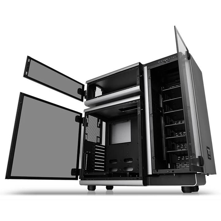 Korpusas Thermaltake LEVEL 20 RGB CA-1J9-00F9WN-00 (ATX, Extended ATX, Micro ATX, Mini ITX, pilka spalva)