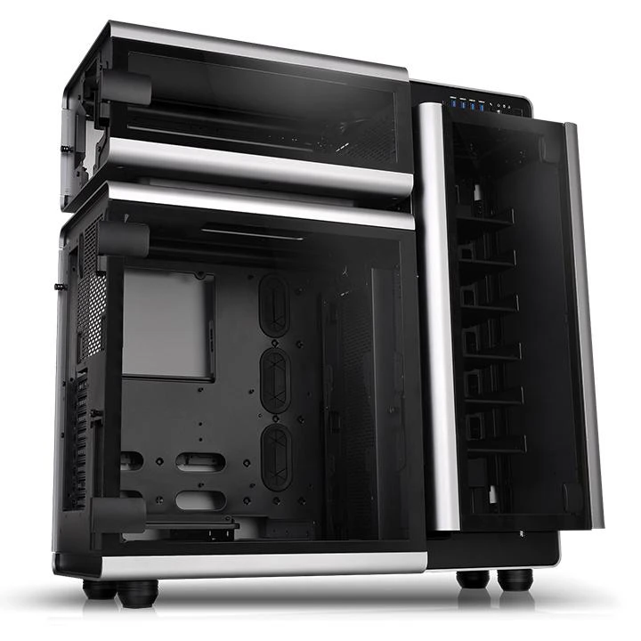 Korpusas Thermaltake LEVEL 20 RGB CA-1J9-00F9WN-00 (ATX, Extended ATX, Micro ATX, Mini ITX, pilka spalva)