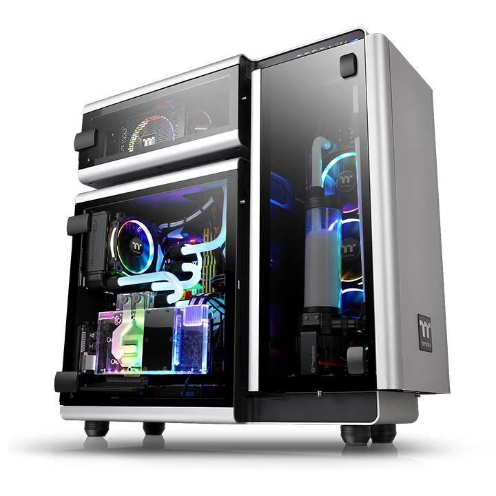 Korpusas Thermaltake LEVEL 20 RGB CA-1J9-00F9WN-00 (ATX, Extended ATX, Micro ATX, Mini ITX, pilka spalva)