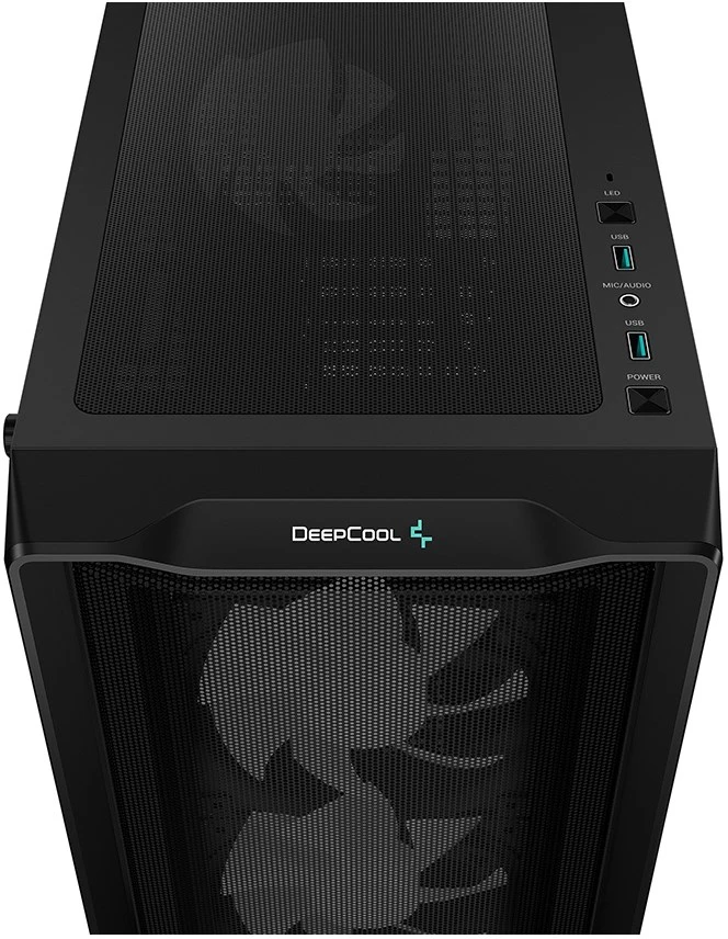 „Deepcool CC560 MESH V2“ | Juodas | Vidutinio dydžio bokštas | ATX PS2