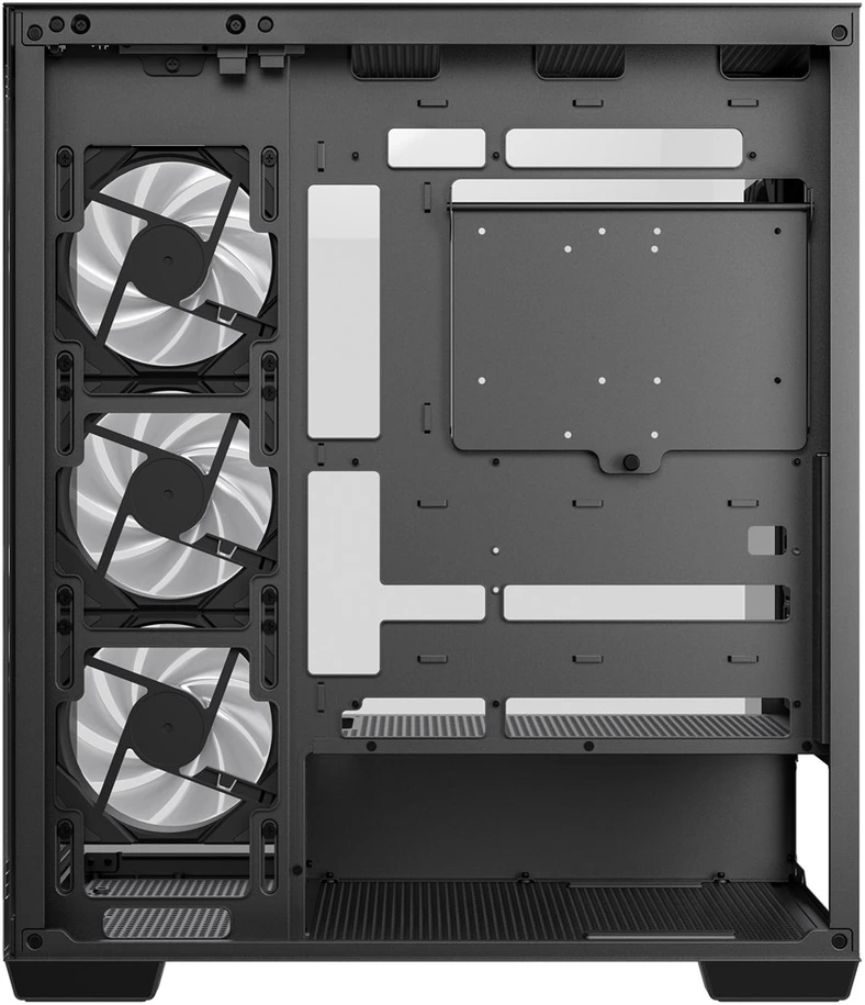Kompiuterio korpusas Deepcool CG580 4F | Juodas | Mid tower