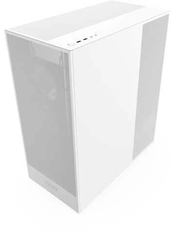 NZXT PC dėklas H7 Flow RGB midi bokštas baltas