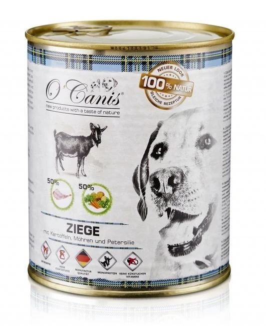 Drėgnas Šunų Maistas - O'Canis Ožka Su Bulvėmis 800g