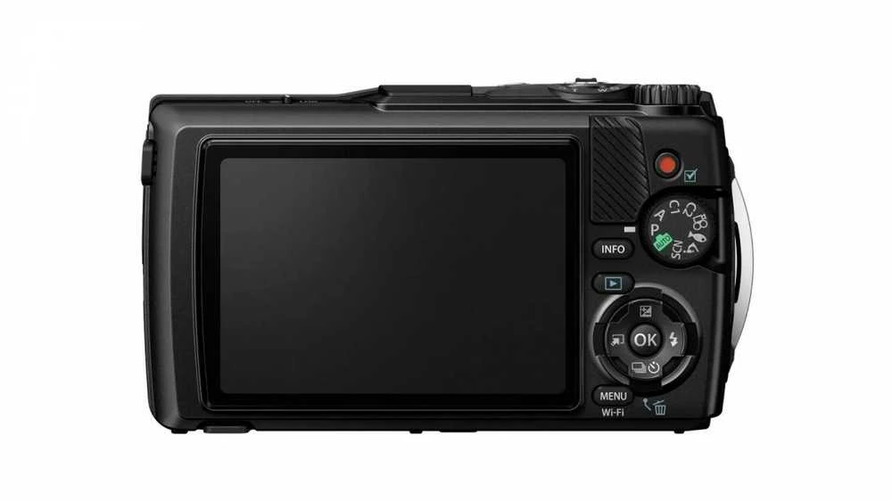 Olympus Olimpas | Skaitmeninis fotoaparatas | TG-7 | 12 MP | ISO jautrumas (maks.) 12800 | Ekrano įstrižainė 3,0" | Vaizdo įrašymas | Wi-Fi | TTL iESP automatinis fokusavimas su kontrasto aptikimu | 1/2,33" CMOS | Juodas