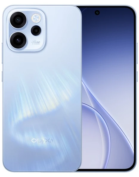 Išmanusis telefonas Oppo Reno15 FS 5G Dual Sim 8GB RAM 512GB - Aurora Mėlyna