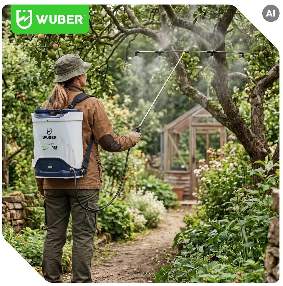Akumuliatorinis purkštuvas Wuber, 16L