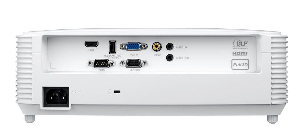 Optoma XGA (1024x768) 3700 ANSI lumens Baltas