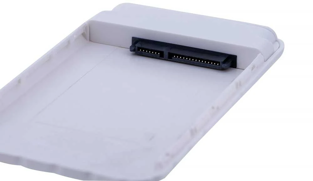 Orico 2.5 colio HDD / SSD korpusas, 6 Gbps, USB-C 3.1 Gen1 (balta)