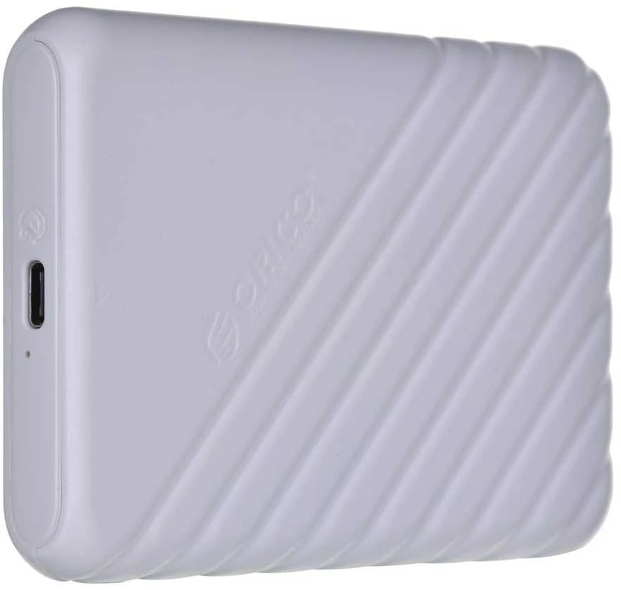 Orico 2.5 colio HDD / SSD korpusas, 6 Gbps, USB-C 3.1 Gen1 (balta)