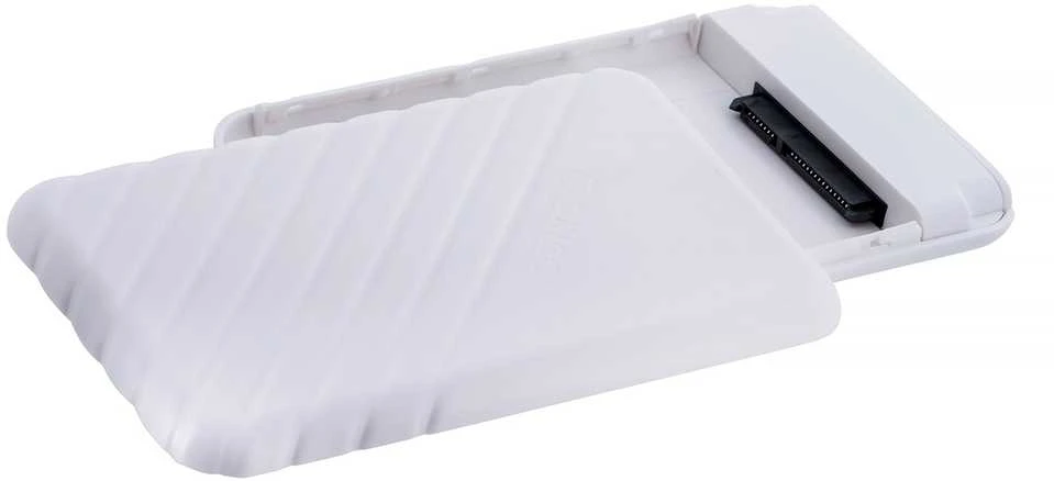 Orico 2.5 colio HDD / SSD korpusas, 6 Gbps, USB-C 3.1 Gen1 (balta)