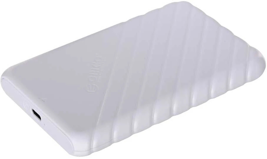 Orico 2.5 colio HDD / SSD korpusas, 6 Gbps, USB-C 3.1 Gen1 (balta)