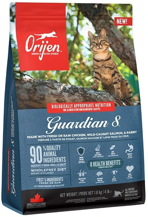 Kačių Maistas - ORIJEN Guardian 8 Grūdų Be Grūdų Sausas Kačių Maistas 1.8kg