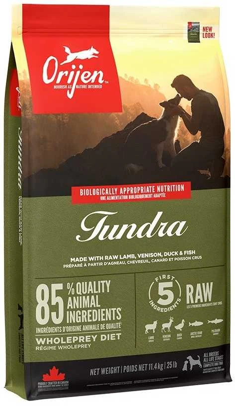 Orijen Tundra sausas maistas šunims 11,4kg