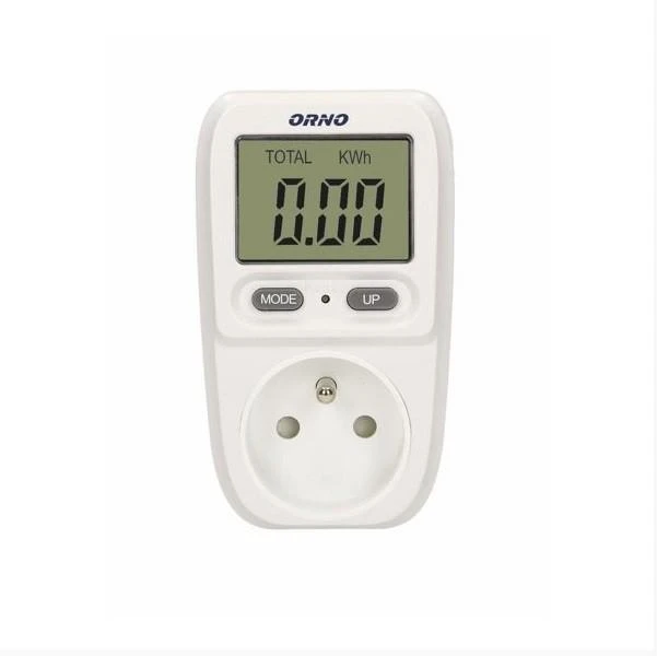VATMETRAS, ENERGIJOS SU LCD EKRANU SKAIČIUOKLĖ OR-WAT-419 ORNO