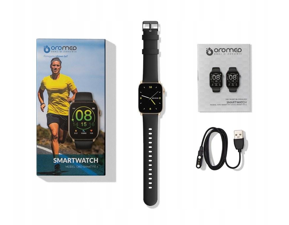 Išmanusis laikrodis Oro Fit 6, Auksinės spalvos