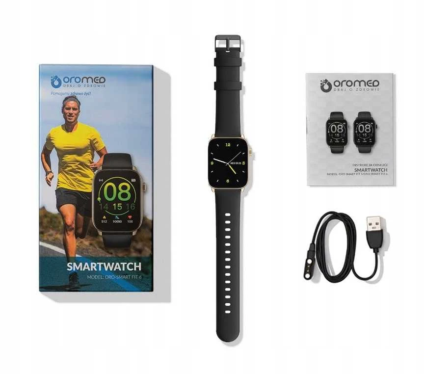 Oro-med Išmanusis laikrodis oro smart fit 6 oromed