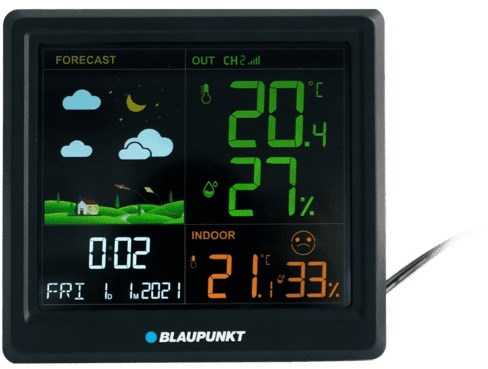 Orų stotelė blaupunkt ws25bk juoda